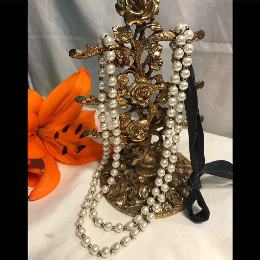 🔆 J. Crew faux pearl necklace